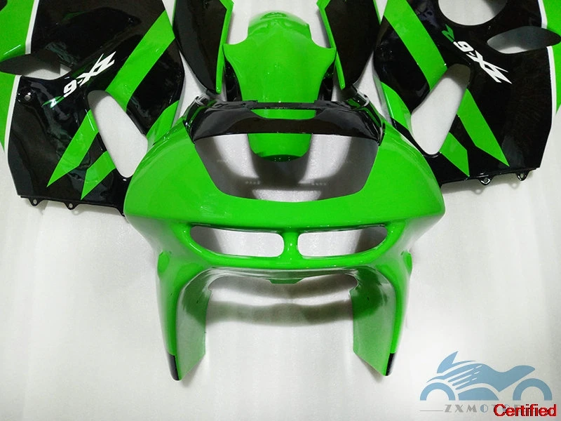 Customizable fairings kit for Kawasaki Ninja 1994 1996 1997 ZX6R motorcycle ABS plastic fairing kits ZX 6R 636 94-97 green black - Image 6