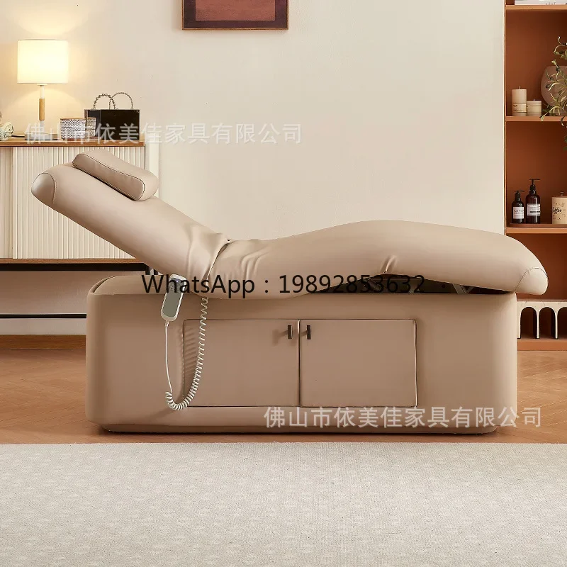 LYY Electric Beauty Bed for Beauty Salon, Constant Temperature Heating Multi-Functional Tattoo Bed