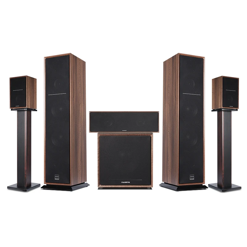 

5.1 Tower Home Theater System Surround Sound Floor-standing Wooden Home Theatre System