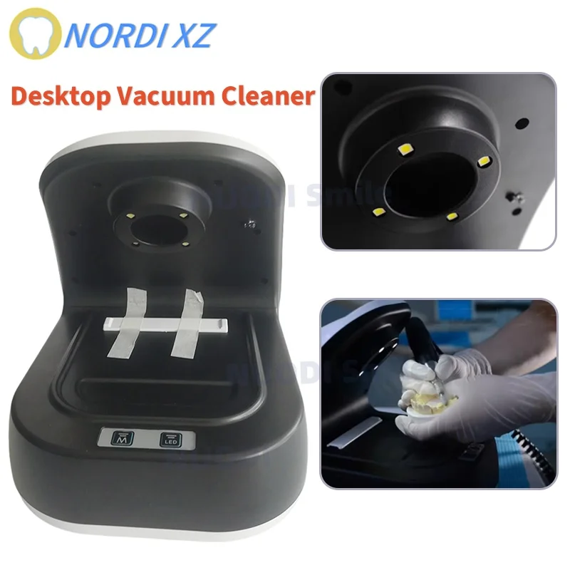 

Portable Dental Desktop Vacuum Cleaner Suction Base Collector For Cleaning Dust Polishing Skilled Workers Laboratory Equipment