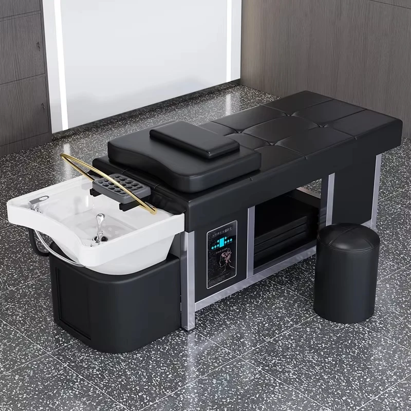 المهنية صالون غسل الشعر كرسي التدليك سرير شامبو سبا رئيس العلاج بالماء تداول الشامبو السرير