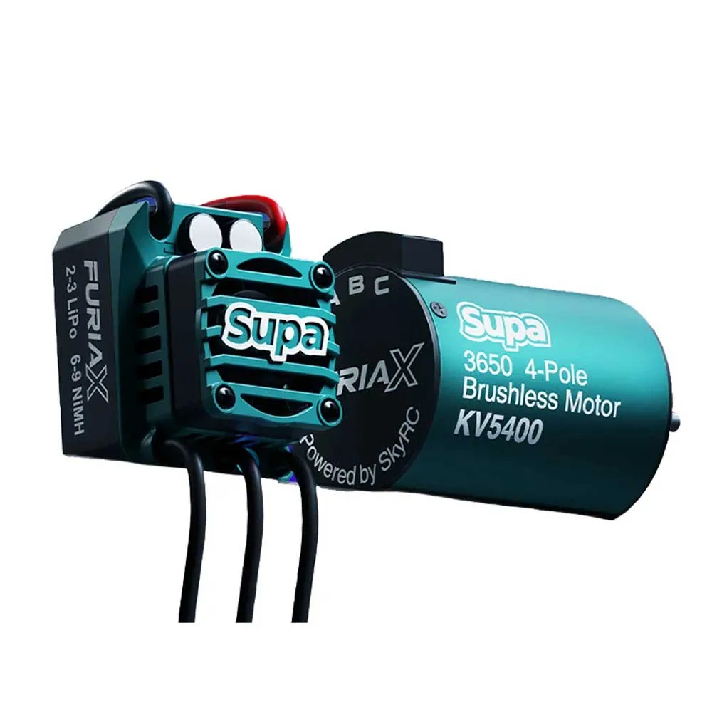 

SKYRC FuriaX Supa Combo Supa 3650 4-полюсный бесщеточный двигатель KV5400 и 60A ESC для радиоуправляемых автомобилей SK-300080 SK-400035 Аксессуары RC