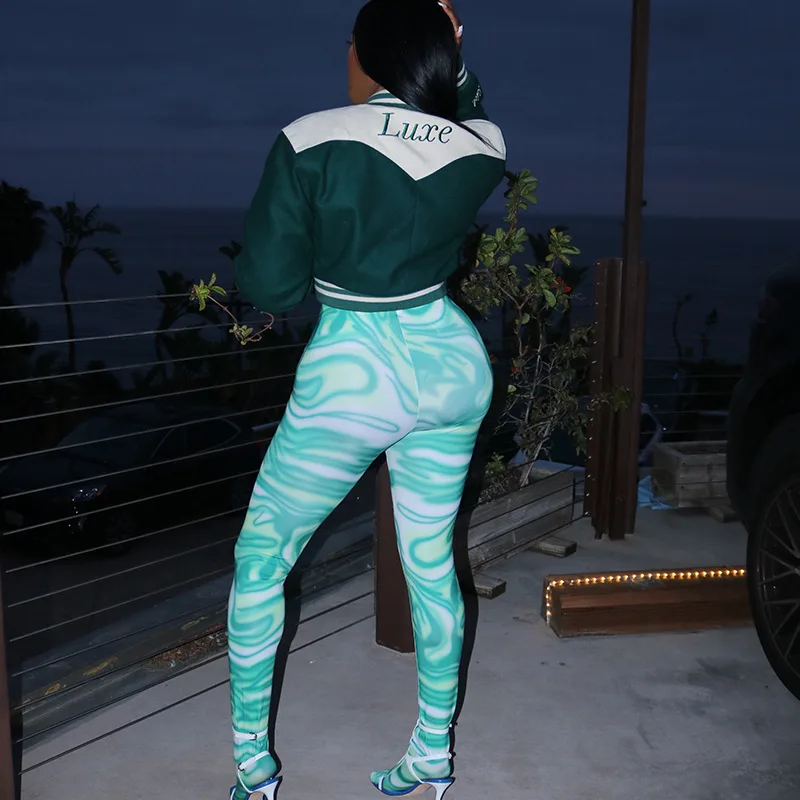 Women's High Waist Tie Dye Leggings Tight Fit Ankle-Length Base Layer Pants Thiened Long Trousers Other Material 00%