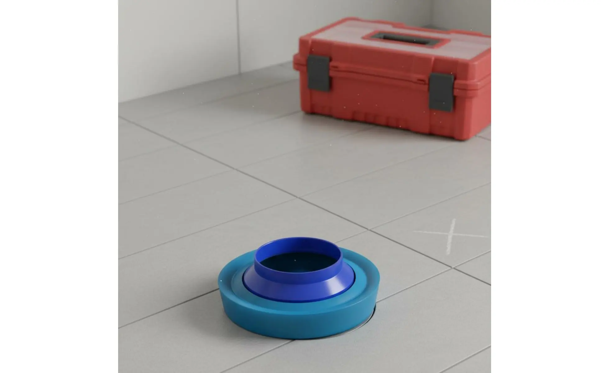 Eccentric Toilet Flange Adapter Watertight Offset Toilet Flange Plumbing Fitting Universal Fit Strong Adhesion for Home Repair