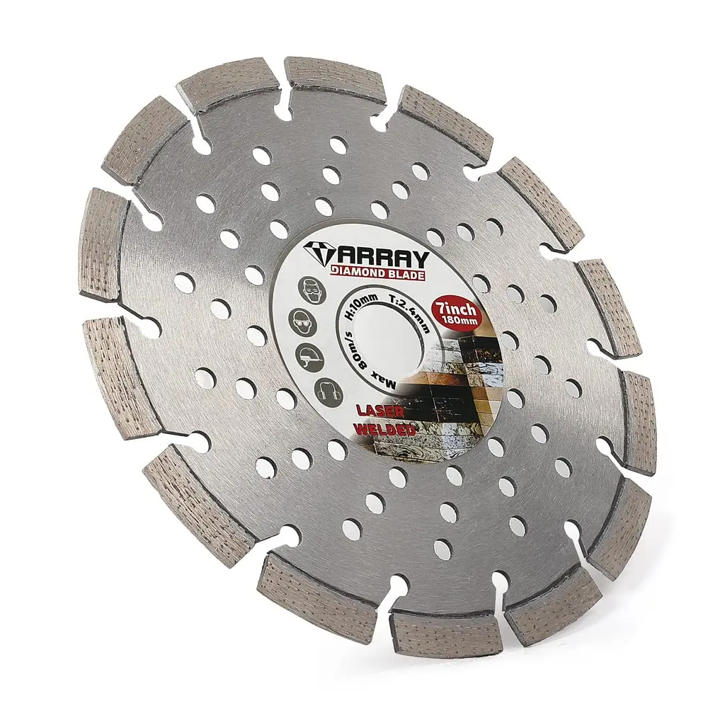 7" 180mmSegment 다이아몬드 톱날 석재, 대리석, 화강암, 벽돌, 벽돌, 콘크리트 절단용 콘크리트 타일 블레이드