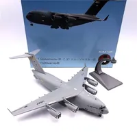 Diecast Metal Alloy 1:200 Scale U.S. Army C17 C-17 Replica Transport Aircraft Unit Plane Alloy Model Toy For Collection