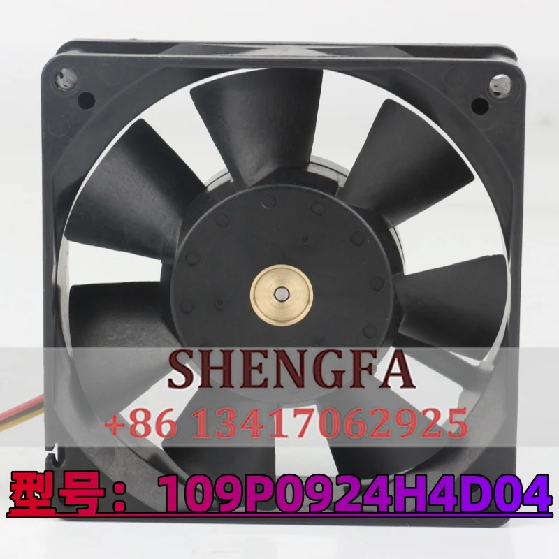 Cooling fan Sanyo DC 24V 0.12A 5V 12V 48V 9025 90X90X25MM 9CM AC EC Hydraulic bearing three-wire Frequency changer 109P0924H4D04