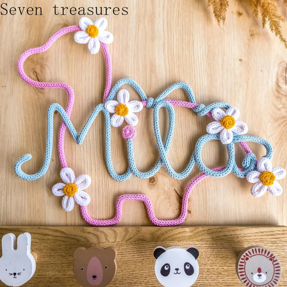 

Custom Animal-Themed Floral Handmade Letter Wall Decor Perfect for Bedrooms, Living Rooms, Dorm Rooms, and Party Decorations