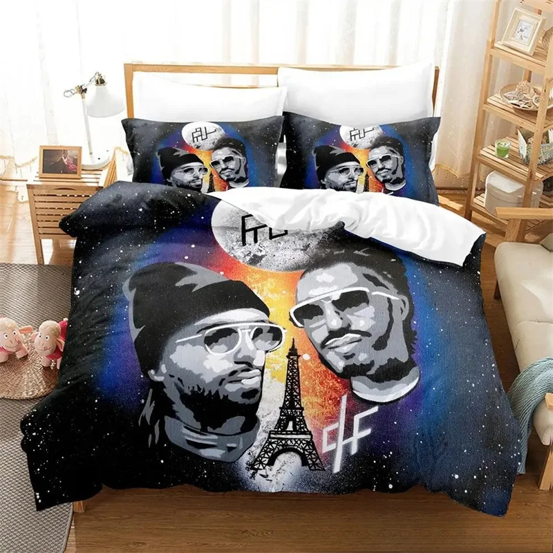 3D Print PNL Rap Duo All Season Bedding Set Boys Girls Twin Queen Size Duvet Cover Pillowcase Bed Kids Adult