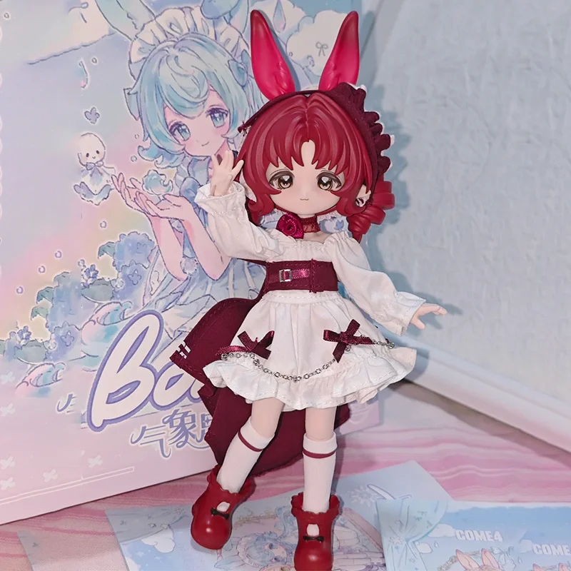 

COME4FREE масштаб 1/12 кукла BJD слепая коробка заячьи уши поставляемые сменные наряды Коллекционная модная аниме-фигурка