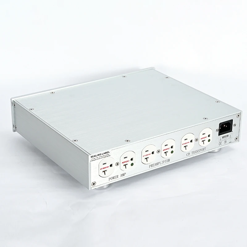 Crosbon CR-365 2800 واط * 3 مكبر للصوت DAC الصوت منقي مرشح الطاقة مكيف البرق حماية التيار المتناوب مخرج طاقة LED العرض #4