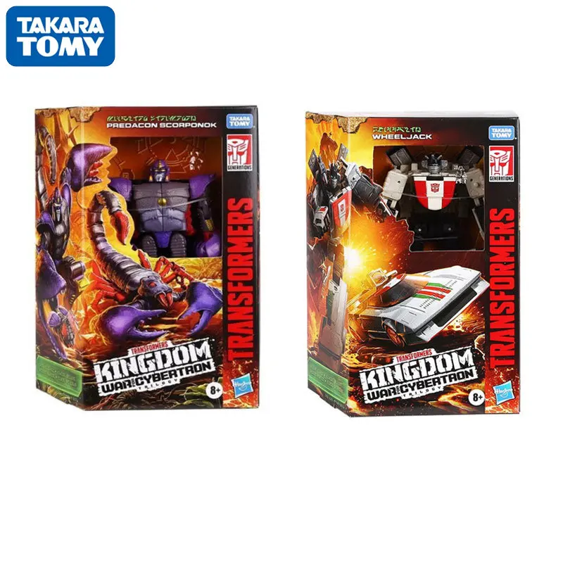 

TAKARA TOMY Wheeljack Scorponok War for Cybertron Deluxe Transformers Genuine Deformation Robot Joint Movable Boy Toy Model Gift