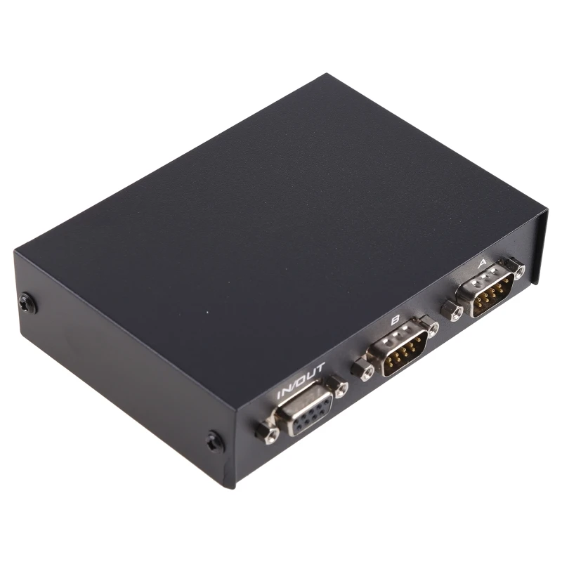 RS232 Manual Selectors Box DB9Pin SerialNetworkSharings Dropship