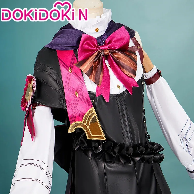 IN STOCK /Lynette Game Genshin Impact【XS-3XL】DokiDoki-N Lyney Cosplay Lyneytte Costume Plus Size Halloweena;2'k,8;c'