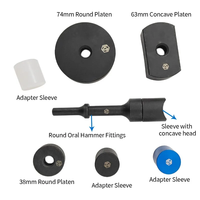 Multifunctional Pneumatic Hammer Chassis Swing Arm Ball Head Brake Disc Disassembly Special Air Hammer Air Shovel Auto Repair view 5