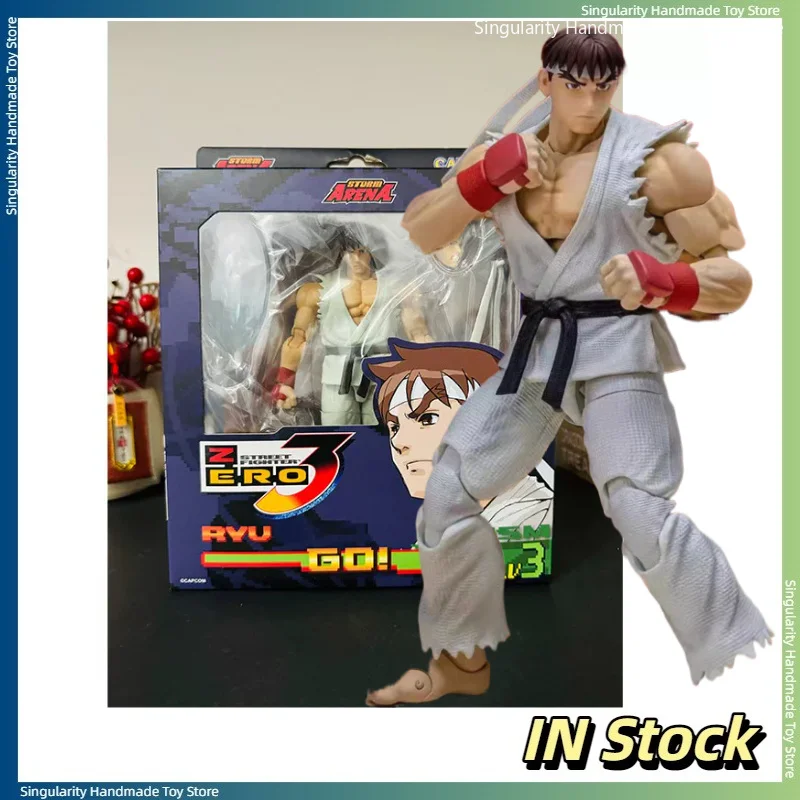 【In Stock】 STORM ARENA 1/12 Street Fighter 3 Long Mobile Doll Handmade Toy Model Collection