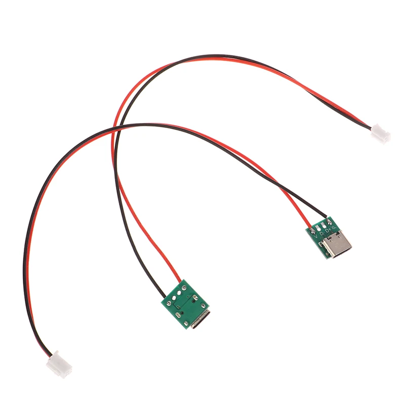 Type-c PCB With Cabel Converter Adapter Micro USB To DIP Female Contor Breakout Board Charging Cable Soldering Board Socket