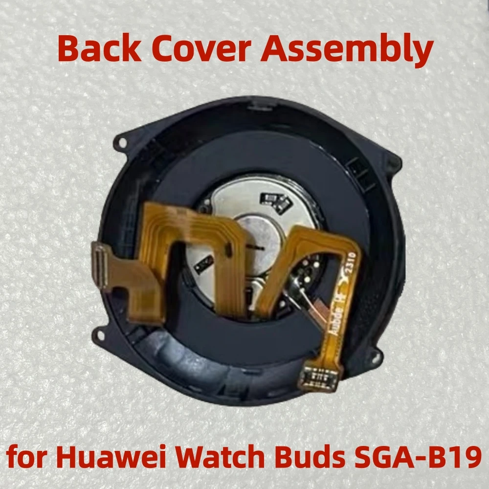 Original Disassembly Rear Cover Assembly Components Heart Rate Charge Assembly for Huawei Watch Buds SGA-B9 Repair Replace Parts
