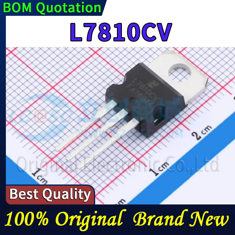 

5 шт. L7810CV В наличии Оригинальные высококачественные