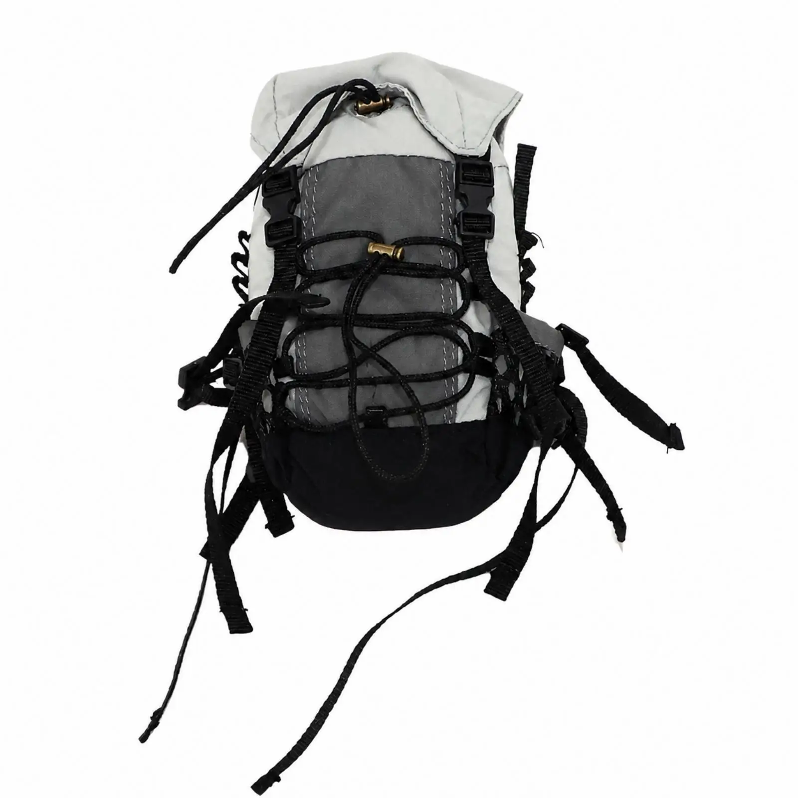 Action Figure Backpack Miniature 1/6 Scale Backpack Daypack Outdoor-Style Accessory Realistic for Collectors, Toy Photography