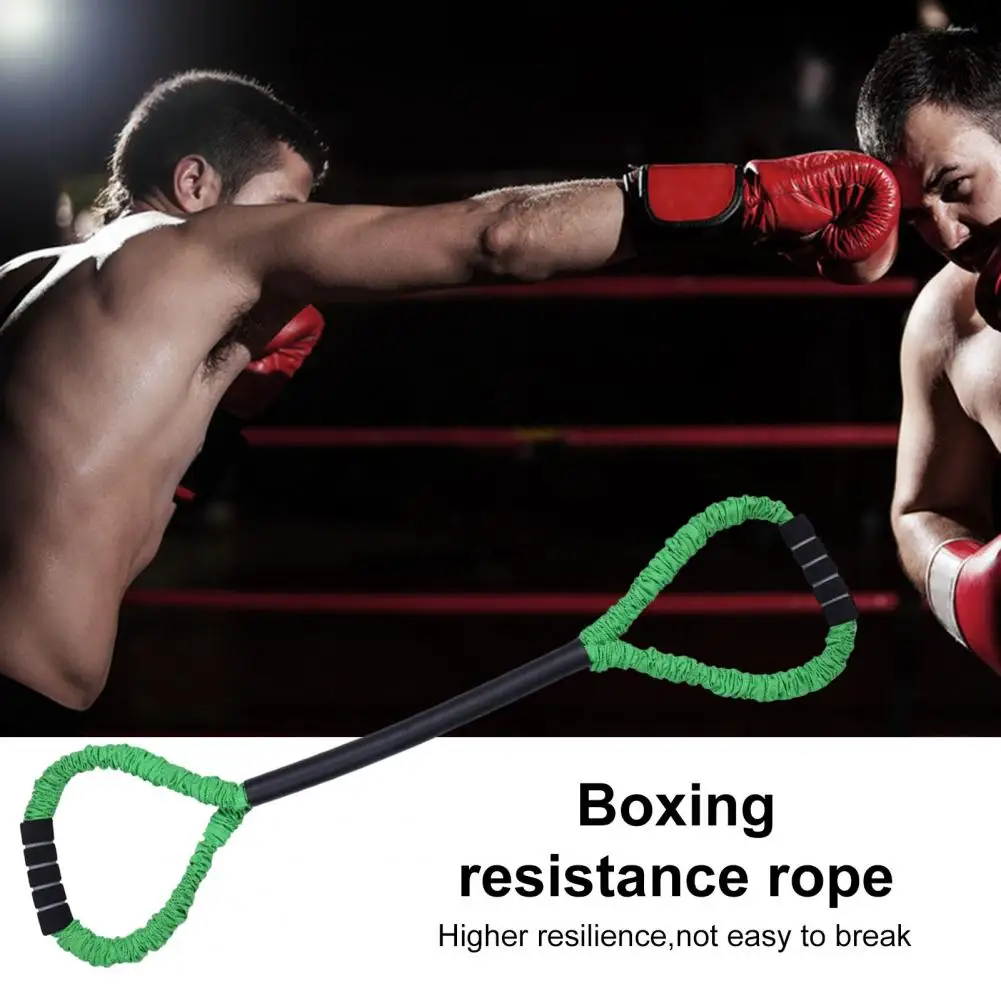 Resistance Rope Training Equipment Boxing Resistance Band for Men Women Soft Elastic 8-figure Exercise Band for Arm Back