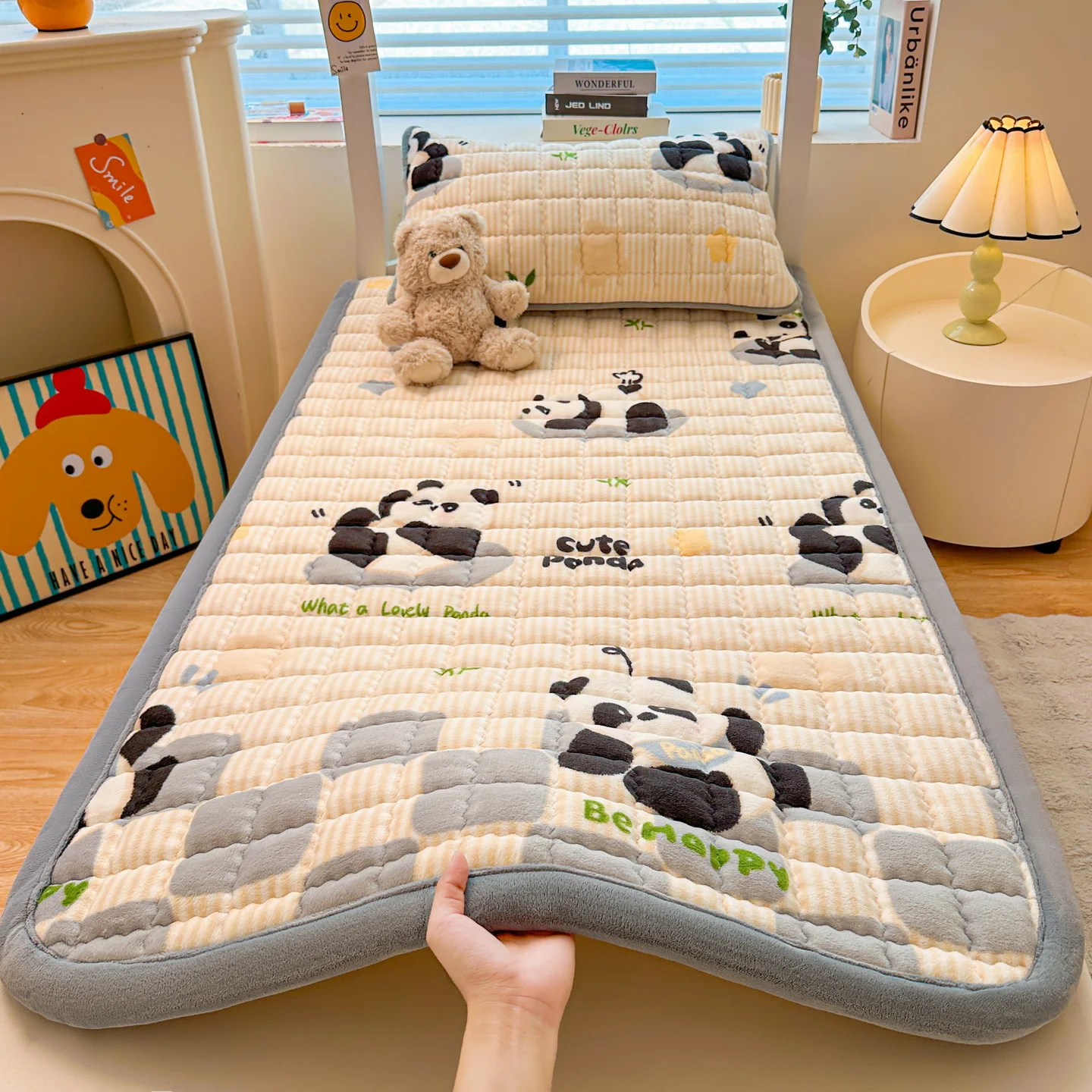 

Матрас из 2 предметов из молочного бархата для спины в школу, мягкий, удобный, дышащий, эксклюзивный для студенческого общежития