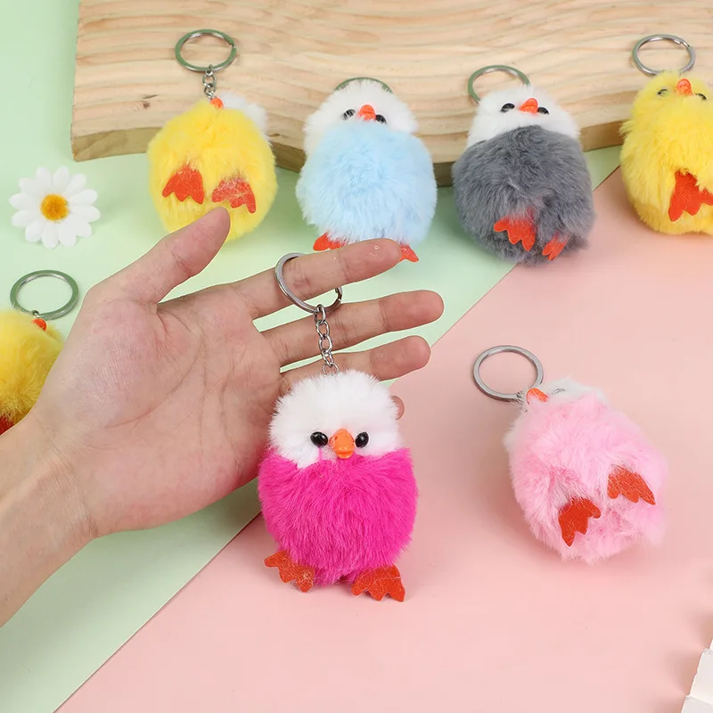 100pcs/lot Wholesale Plush Duck Handbag Pendant Cute Doll Female Yellow Duck Gift,Deposit First to Get Discount much, Pta301