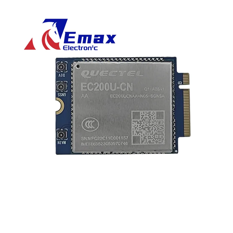 

Quectel EC200-UCNAA M.2 Default is not SMT SIM and INSIM Support for INSIM CAT4 LTE Cat4 EC25 size 40mmx30mm module series