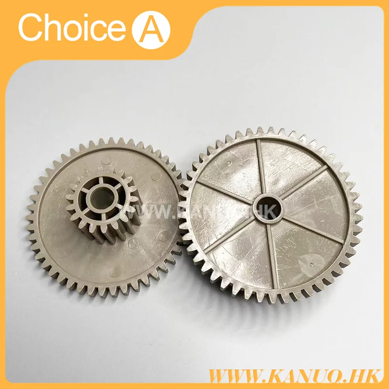 Gear 18-47T لفوجي الحدود Minilabs ، 327D1061599 327D1061599A ، 500 550 570 590 ، 2 قطعة للمجموعة الواحدة