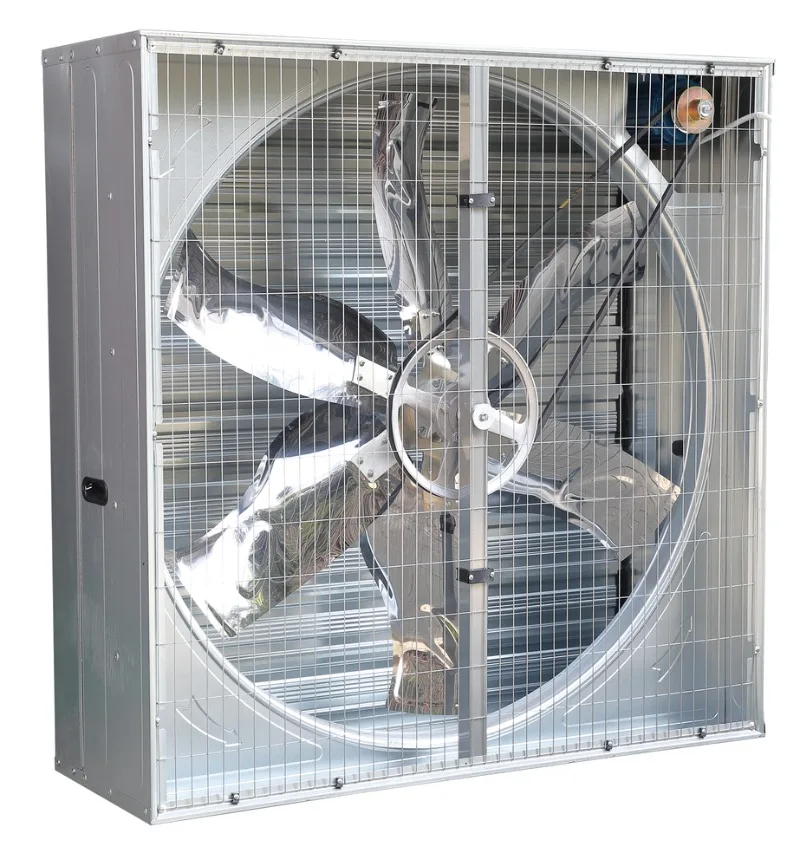 Industrial axial flow exhaust fan, livestock ventilation greenhouse cooling system, heavy-duty hammer stainless steel 0.37kW 200
