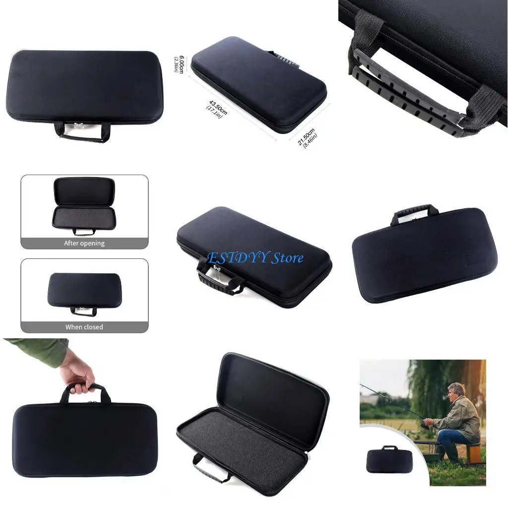 

G6DE Waterproofed Fishing Rod Storage Bag Thickened Protective Fishing Gear Bag