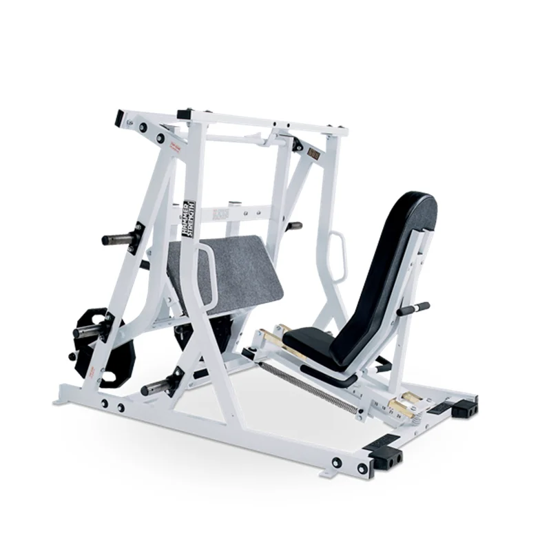 Gym Equipment Seated Squat Leg Press Strength Training Commercial Plate Loaded Hip Press/Leg Press Machine