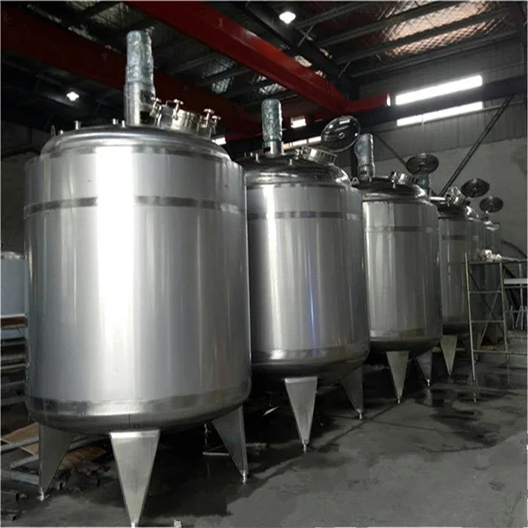 300l-50000l Stainless Steel Liquid Mixing Tank With Agitator Hand Wash Liquid Soap Making Machine Mixer