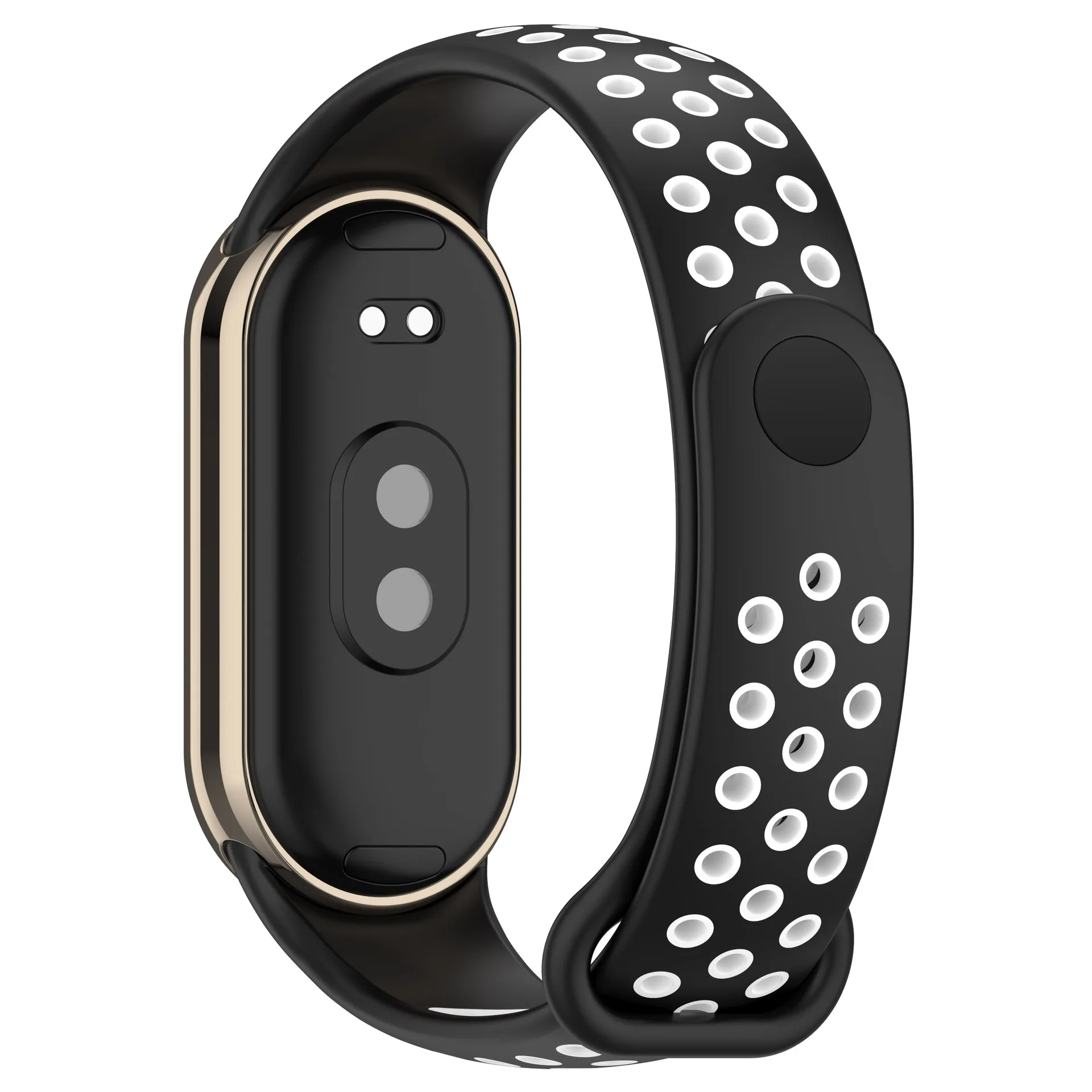 Pulseira de silicone para xiaomi banda inteligente 10 9 8 esporte pulseira correa xiaomi mi banda 10 9 8 cinta nfc acessórios