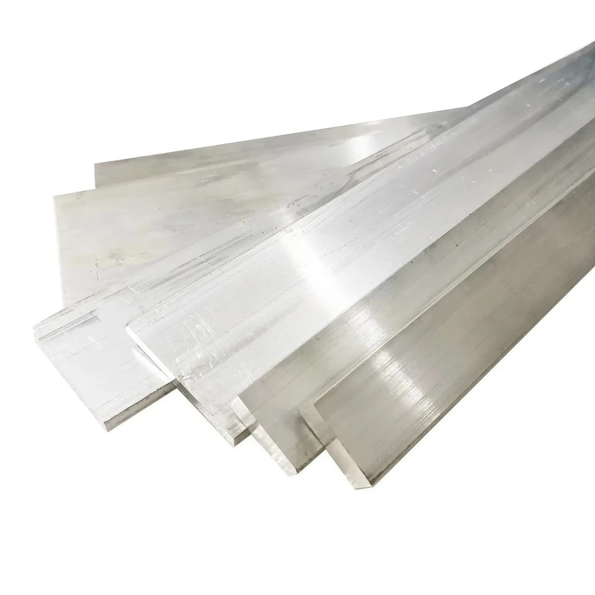 Aluminum Flat Bar Sheet Thickness 3-90mm, Width 10-100mm,Aluminium Alloy Plate Metal Solid Square Bar Rod Customized Length