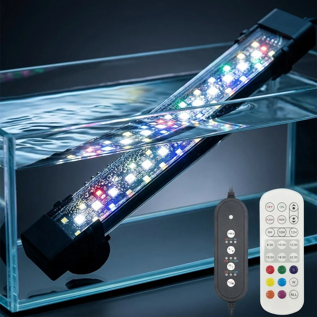 Premium Professional High Quality Advanced Wireless Portable Durable Comfortable Waterproof 20 70cm Fish Tank Full Spectrum LED
