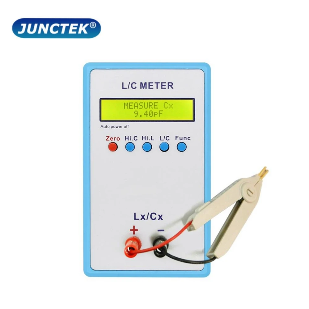 LC-200A LC200A Capacitance Meter Hand-held Digital LCD Capacitance Inductance Meter LC Measuring Meter 1pF-100mF 1uH-100H