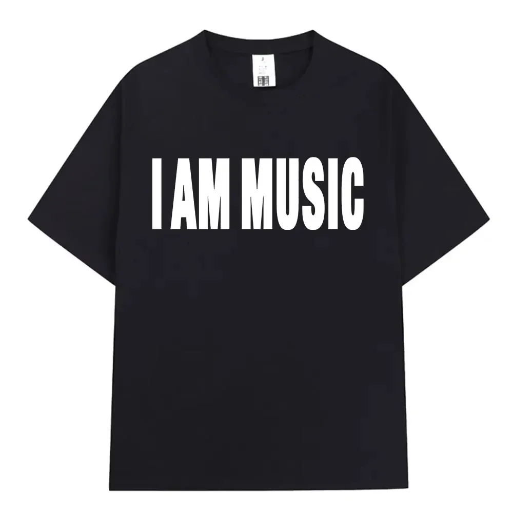 Hotsale rapero Playboi Carti mismo estilo I AM MUSIC camiseta estampada mujer moda Hip Hop Opium camisetas de gran tamaño camisetas