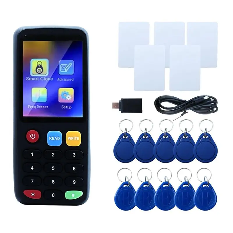 

ABDE-RFID Writer X7 RFID Copier Frequency Smart Card Reader ID IC Elevator Card RFID Reader Writer For Access Control System
