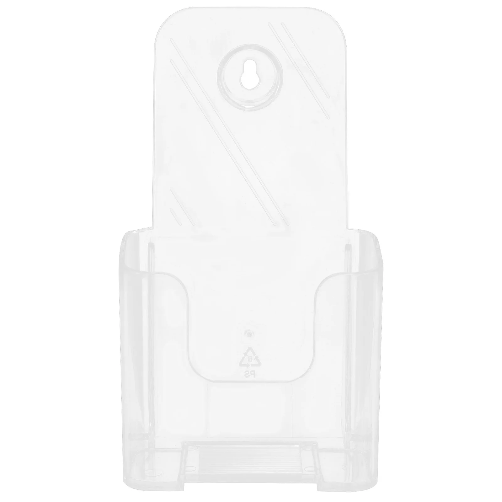 Acryl A6 Tijdschriftenhouder Mode Desktop Map Organisator Literatuur Rek Brochure Pamfletten Houder Pamfletten Displaystandaard