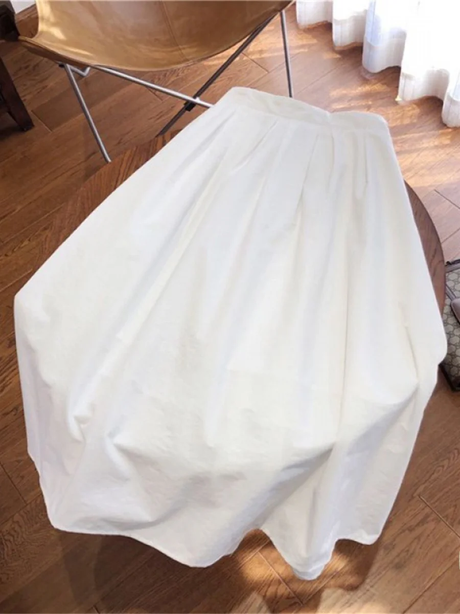 

Emily Clud Recommended A-Line Skirt High Waist Women's Summer Slimming Hip Covering Umbrella Skirt plus Size Faion