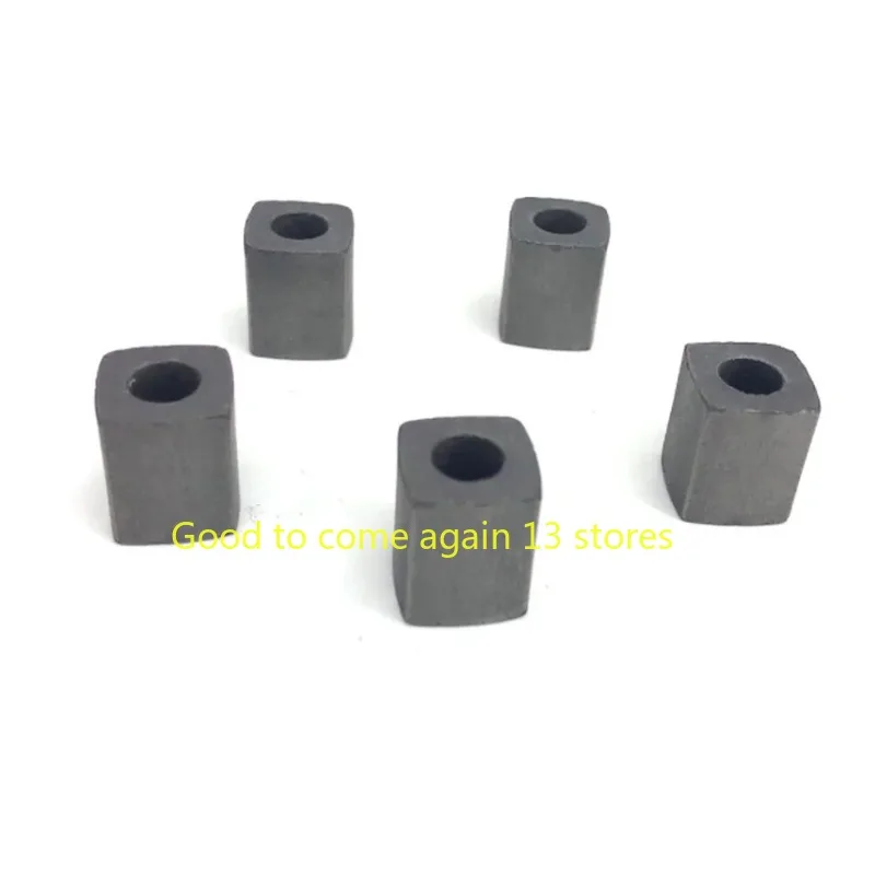 5pcs EDM Conductive Block Carbide L12*W12*H15*Inner Hole 6mm for CNC Wire Cut Machine