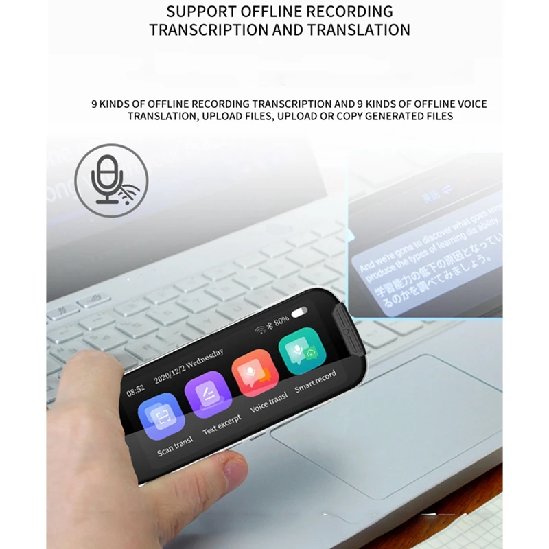 134 Languages Translation Pen Translatorand Reading Pen Instant Text Scanning Reading Translator Pen