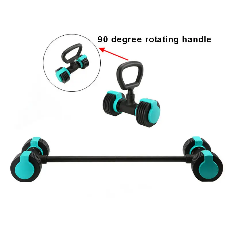 

Dumbbell Converter Barbell Swivel Clip Kettlebell Grip Home Gym Weightlifting Equipment
