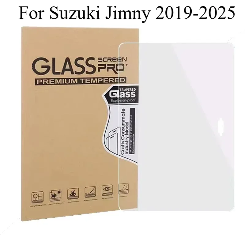 For Suzuki Jimny 2019-2025 Modified Interior Navigation Screen Explosion-proof Tempered Film Automobiles Accessories Body Kits