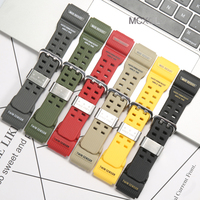 Natural Resin Replacement Watch Strap Suitable for Casio G-Shock Master G Mudmaster GG-1000 GWG-100 GSG-100 Sport Watch Bracelet