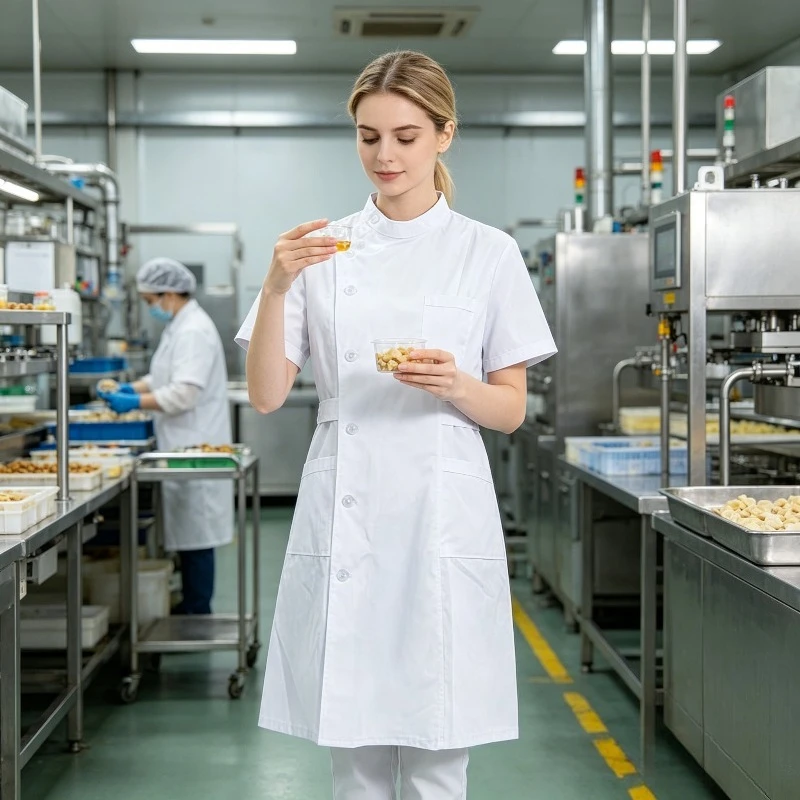 Long Sleeved Nurse Uniform, Doctor's Medical Work Uniform, Clinic Beauty Salon, Laboratory, Universal Laboratory Uniform