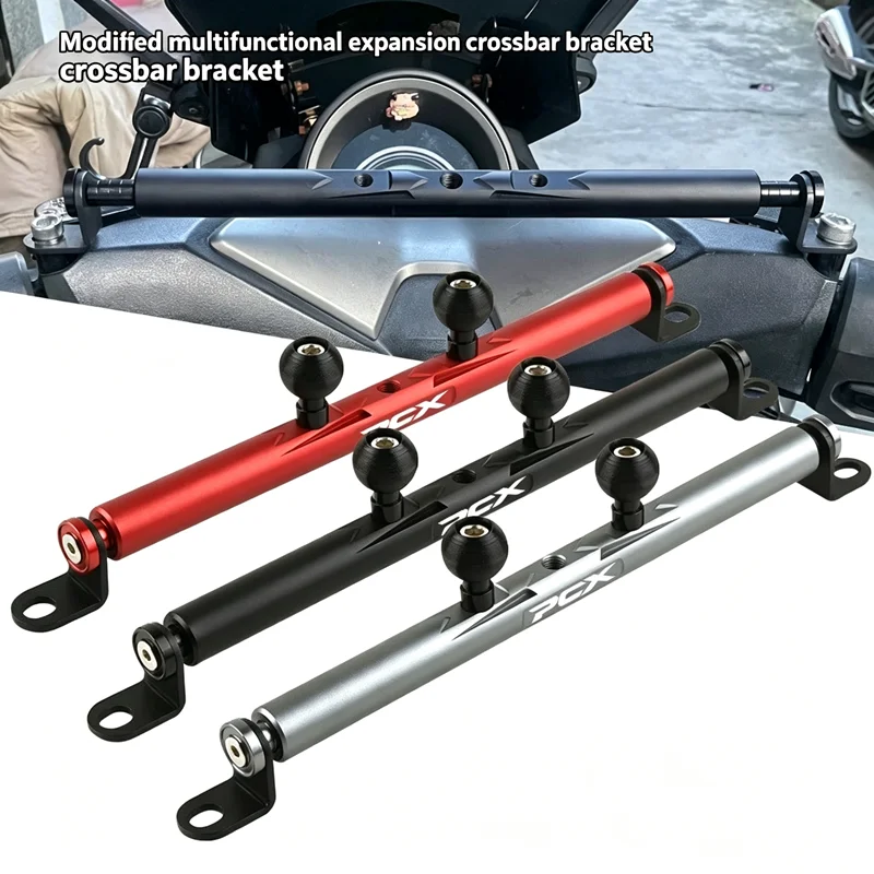 

Fit For Honda PCX 160 PCX160 Motorcycle Accessories Crossbar Extension Bar,Mobile Phone Holder GPS holders