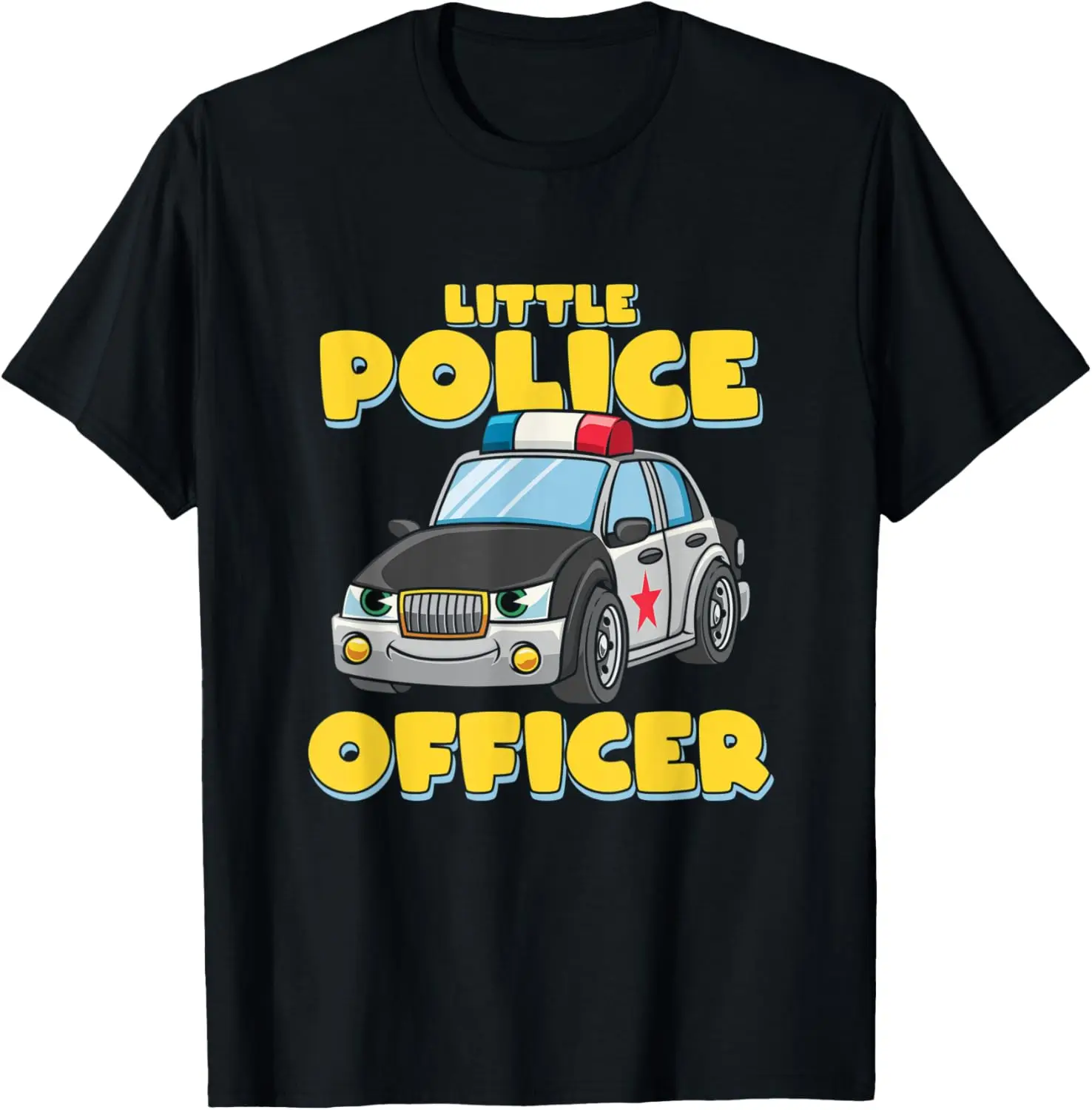 T-shirt sceriffo ispettore bambino poliziotto piccolo ufficiale di polizia