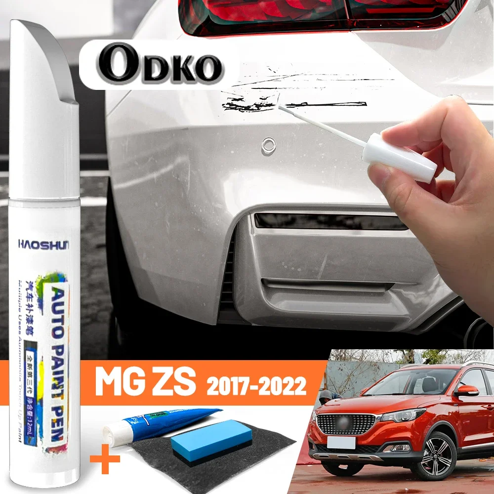 Car Paint Pen Paint Care Fixer Scratch Repair Wax Painting Scratch Remover Accessories For MG ZS 2017-2022 2018 2019 2020 2021